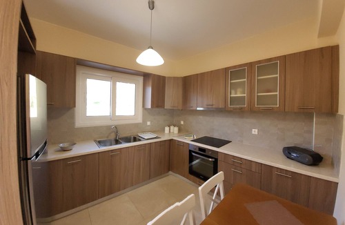 Leivathos Apartment | Family-sized condo with stunning view - Evangelia's Residence