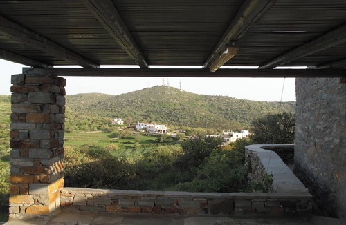 Ioulida House | Homerez - Charming House in Kastanies with Fireplace and View