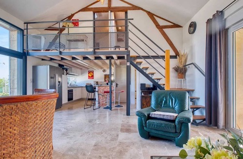 Les Leches House | Homerez - Comfortable house in Les Lèches with garden and terrace