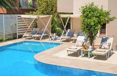 Kavros Villa | Island Suites Villa Private Heated Swimming Pool
