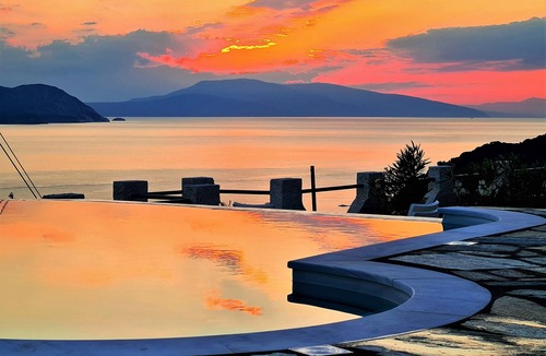 Xanthi Region House | JASMINE house. Panoramic pool. Access to the sea. Privileged view of the Egean.