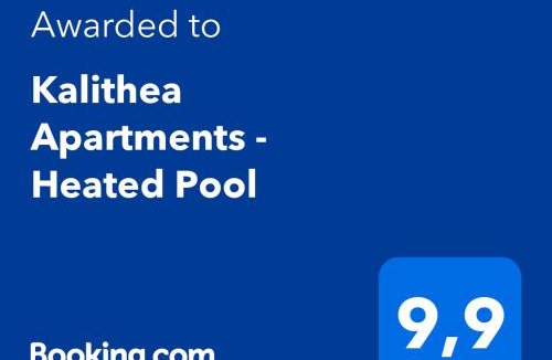 Kalyves Apartment | Kalithea Apartments - Heated Pool