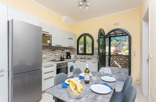 Lakka Villa | Katerina Walk to Beach, Sea Views, A/C
