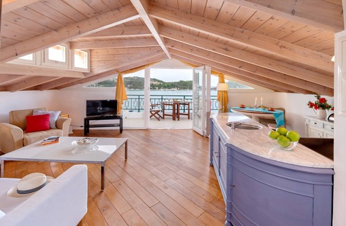 Lakka Apartment | Lakka Seaview Apartment-Roof top