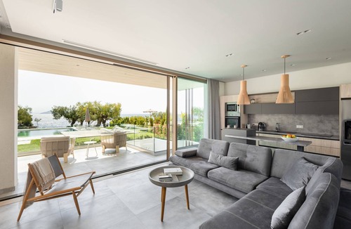 Elia Nikitis Villa | LuriaHomes - Villa C with an amazing private beach in the aegean sea - lux villa