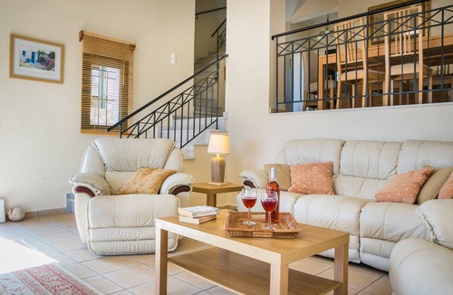 Eleios-Pronnoi Villa | Luxury detached private villa overlooking the Ionian Sea, swimming pool & garden