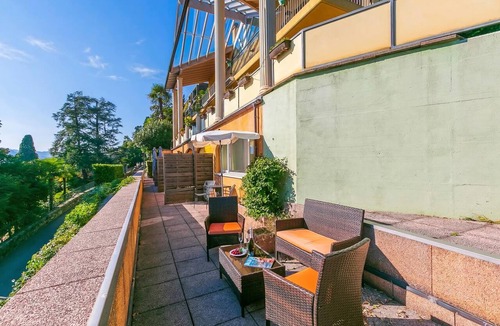 Castagnola Apartment | Magnolia Apt. 1 Front Lake with Balcony, Castagnola (Lugano), Switzerland