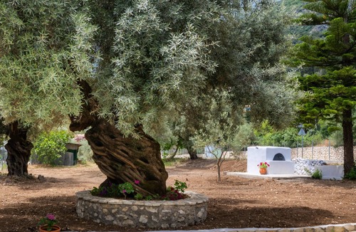 Spanokhorion House | Marina's house Pergiali Lefkada,2-bedroom estate with AC, WiFi, Parking