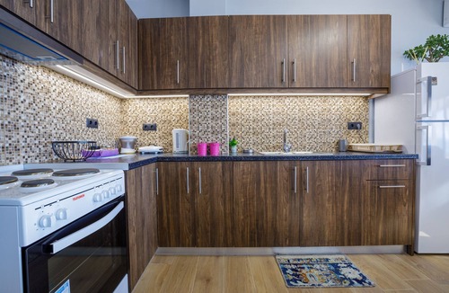 Skafidia Apartment | Maritinas Stone Apartment On The Beach, Katakolon, Greece