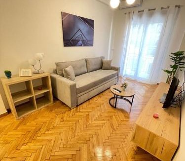 Agios Panteleimonas Apartment | Minimalist - AT116