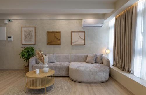 Plaka Apartment | Minimalist Oasis in Athens