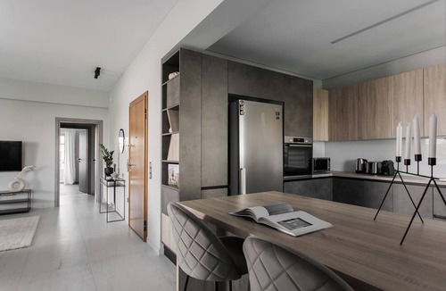 Palaio Faliro Apartment | Miraculous 3BR Apartment at Teal Faliro House