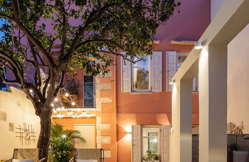Old Town Rethymnon Villa | Modern Stone Villa Lemonia w/(heated-hot tub)pool/Steam room, Old City, Rethymno