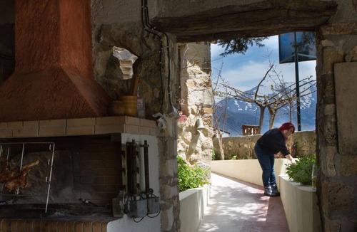 Thronos Bed & Breakfast | Mountain View Room for 4 people