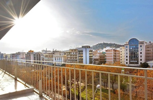 Kinosargous Apartment | Near Acropolis 10' walk Renovated Modern Apartment Classic Apt with Balcony View