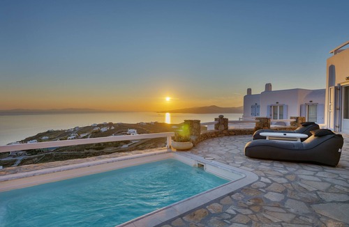 Faros Armenistis Villa | NEW AMAZING SEA VIEW VILLA AQUATA 2 BR Private Pool with hydromassage