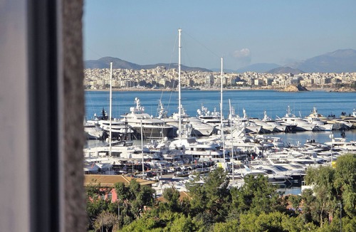 Palaio Faliro Apartment | Νice Sea View Elegant Apartment in Marina Floisvos