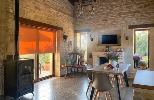 Gouvai Villa | OLIVE LAND - STONE VILLA.n Quiet Private Villa With View.