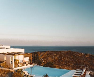 Ios Town Villa | On The Rocks Villas Ios