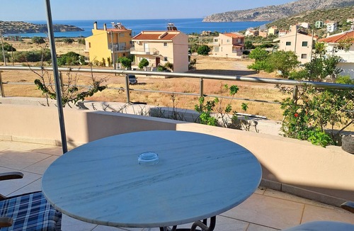 Charakas Apartment | One-bedroom suite on the third floor with panoramic views,accessible by elevator
