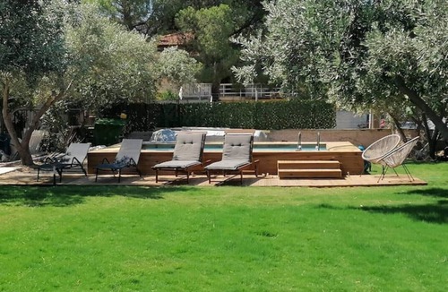 Thymari Villa | Our 2BR in villa. Balcony, seaview and small pool