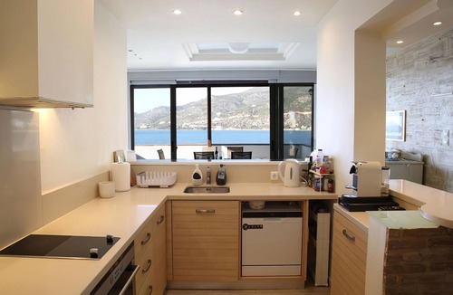 Loutraki Apartment | Penthouse-Breathtaking sea view-Just on the beach, Penthouse-Breathtaking sea view-Just on the beach