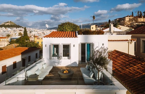 Athens City Centre House | Plaka Villa Epic Acropolis Views