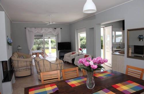 Afandou Villa | Pool VILLA-3, near the beach and the golf course of Rhodes, private pool-garden