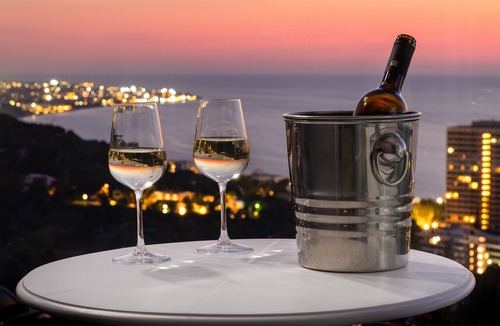 Petaloudes Apartment | Rhodes SkyLine Suite with out Door Jacuzzi Sea View A1