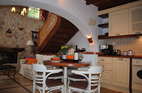 Platanias Town Villa | Rock House's Villa Rhapsody (2 Bedrooms, Sleeps 4) with private pool and garden