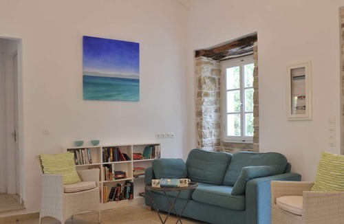 Lakka Villa | Romantic traditional villa in large private olive grove with stunning sea views.