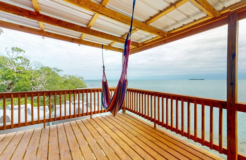Sittee Point Apartment | Rustic Oceanfront Cabin on Private Island with beach access & kitchen