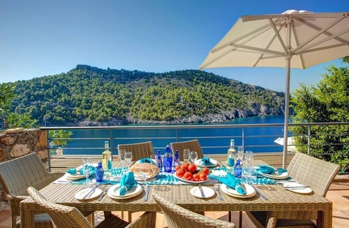 Frourion Villa | Seafront Kefalonia Villa | Villa Kazaana | 3 Bedrooms | Spectacular Sea Views