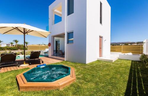 Pigianos Kampos Villa | Sensational Rethymno Villa Villa Akaza 2 Bedrooms Beach Front Private Outdoor Swimming Pool And Hot Tub Pigianos Kampos