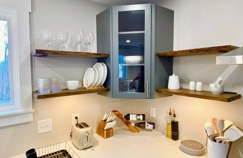 Bow Apartment | Spacious 2 Bedroom Apartment on Rural, Wooded Property. King Bed