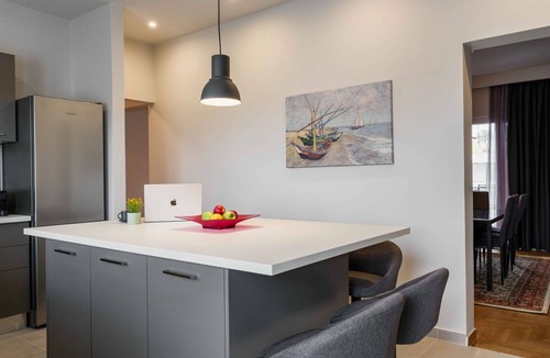 Alimos Apartment | Spacious seaside flat at alimos
