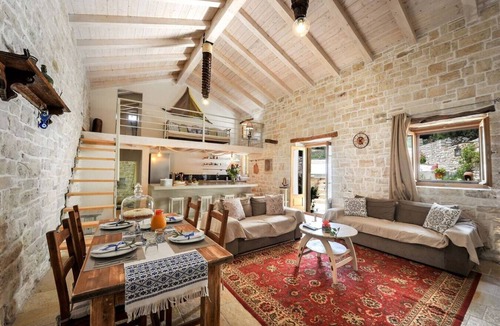 Makratika Villa | Stone House Haven with Private Pool