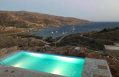 Koundouros Villa | Stone Villa with Sea View