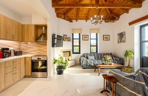 Lefktron Apartment | Stoupa Stone Built Home, A breath Away to the Sea