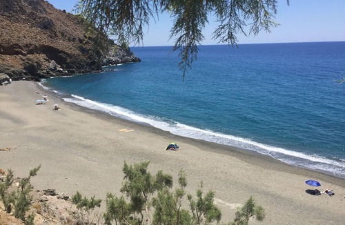 Lentas Apartment | Studio for 2 people in Lentas right on the beach