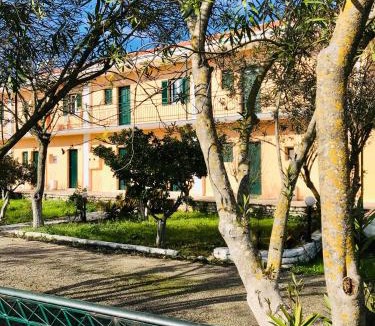 Roda Apartment | Studio in Banos Apartments with shared Swimming Pool