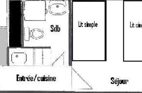 Plagne Centre Apartment | Studio pour 2 au pied des pistes à La Plagne - FR-1-455-171