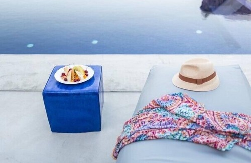 Panormos Villa | Suite with Private Pool and sea view
