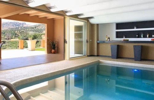 Linoperamata Villa | Superb Villa Yiorgos, Heated pool, Jacuzzi, Seaview