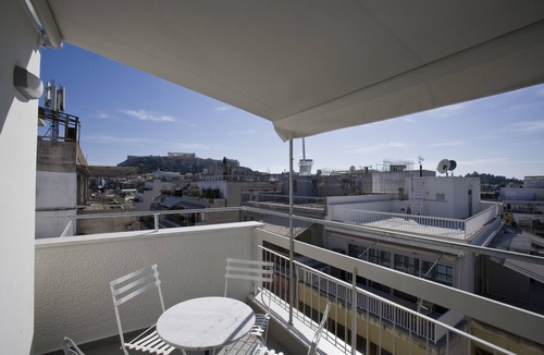 Monastiraki Apartment | SynAthens Premium Apartment with Balcony - Acropolis View