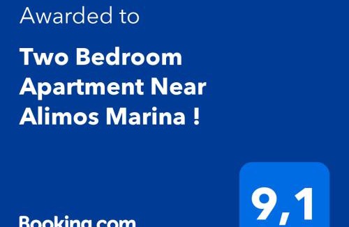 Alimos Apartment | Two Bedroom Apartment Near Alimos Marina !