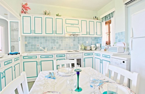 Nisaki Villa | Villa Alexandros with Private Pool and roof terrace with stunning views