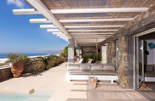 Plintri Villa | Villa Amethyst 150 sqm with private pool & bull-in BBQ endless sea sunset views