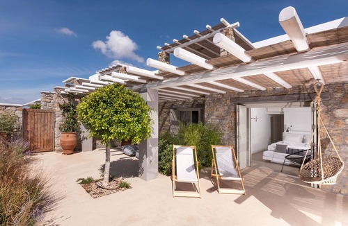 Plintri Villa | Villa Amethyst 150 sqm with private pool & bull-in BBQ endless sea sunset views