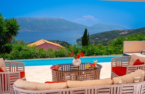 Tselendata Villa | Villa Apollo 3-bedroom with amazing sea view and private pool